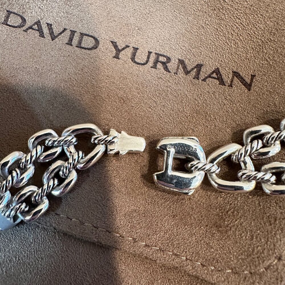 David Yurman Silver Necklace - Picture 4 of 6
